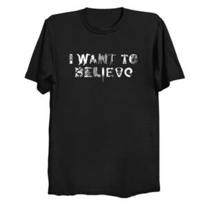 Gildan | Men's I want to believe heavy cotton T-shirt. X-files.